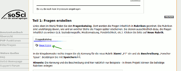 Online-Anleitung