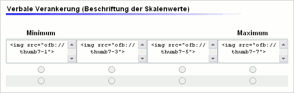 Bilder in Skalen-Beschriftung verwenden