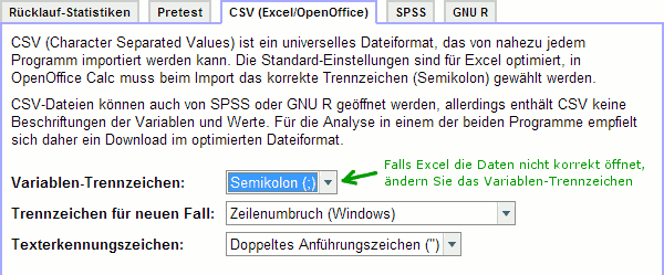 Daten für Excel 2000 herunterladen