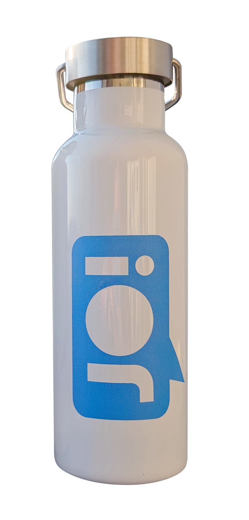 Trinkflasche mit dem JO!-Logo